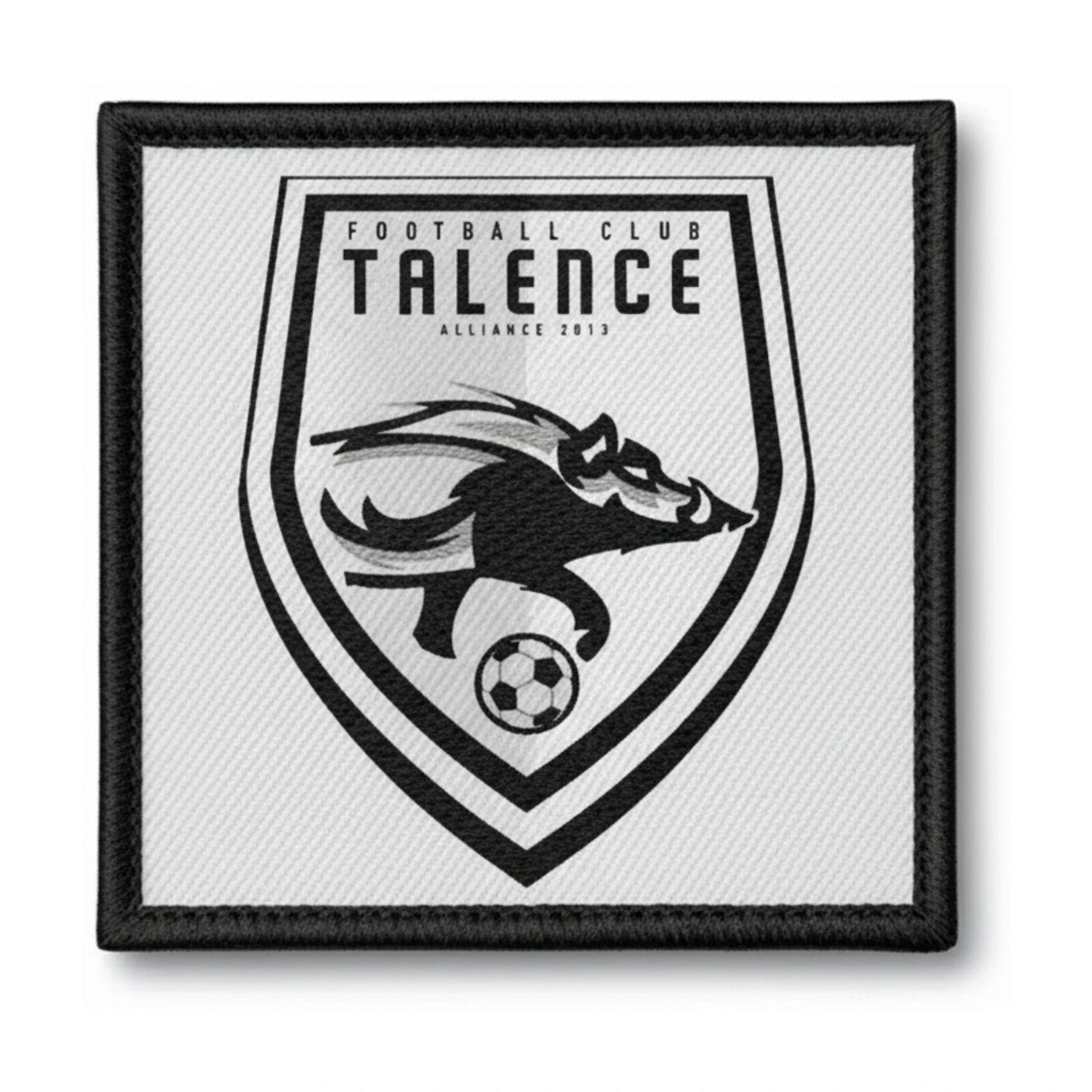 Patch brodé FC Talence Football logo