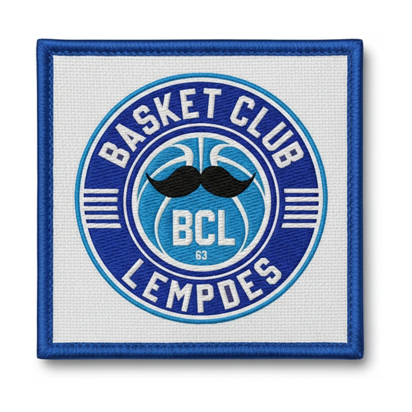 Patch brodé BC Lempdes Basketball logo