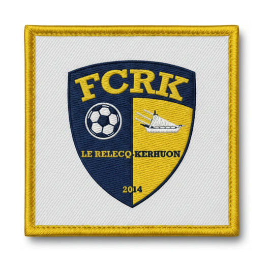 Patch brodé F. C. LE RELECQ KERHUON Football logo
