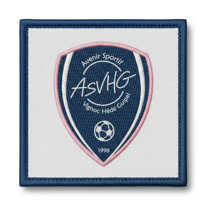 Patch brodé Av sur Vignoc Hede Guipel Football logo