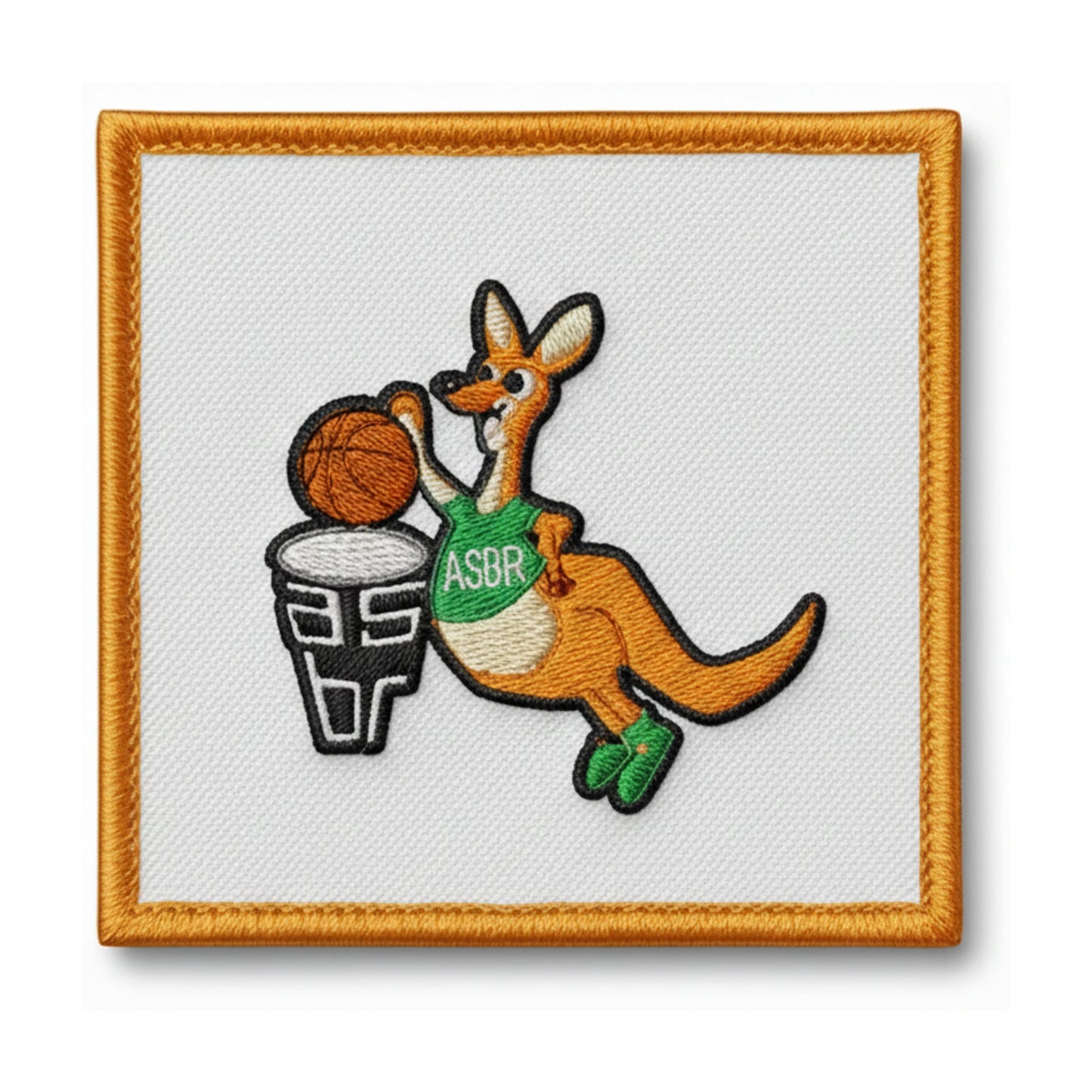 Patch brodé Entente As Bosc Roger - Vallée d'Oison B Basketball logo