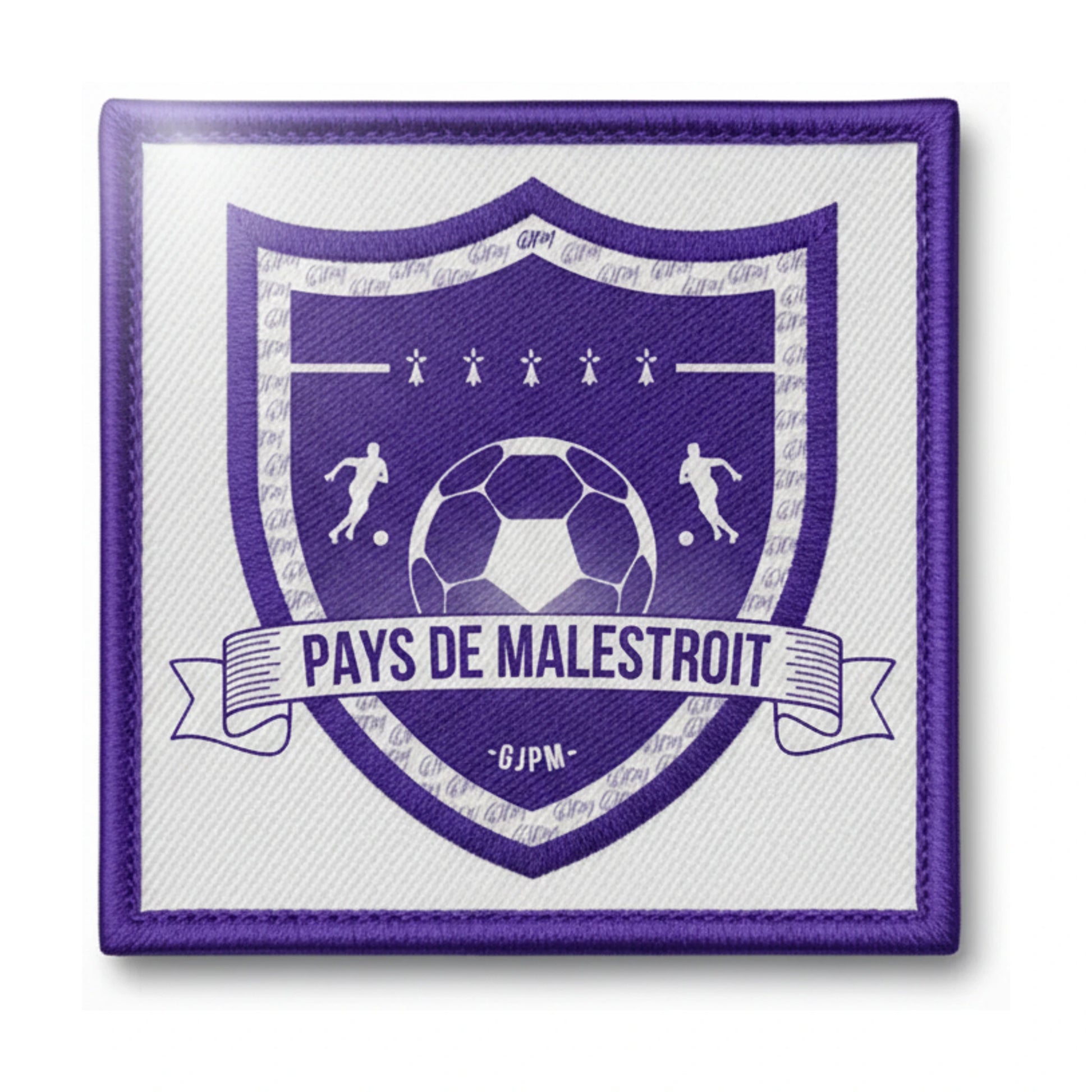 Patch brodé GJ PAYS DE MALESTROIT Football logo