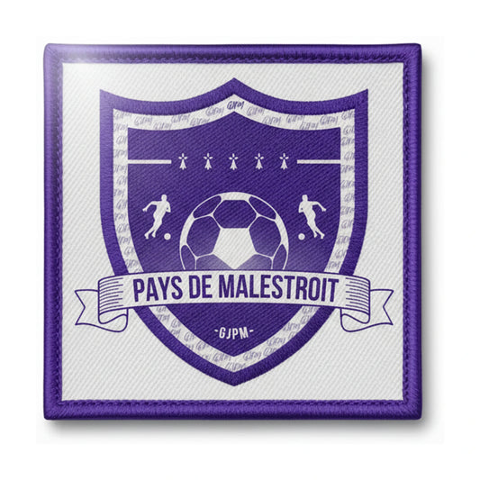 Patch brodé GJ PAYS DE MALESTROIT Football logo