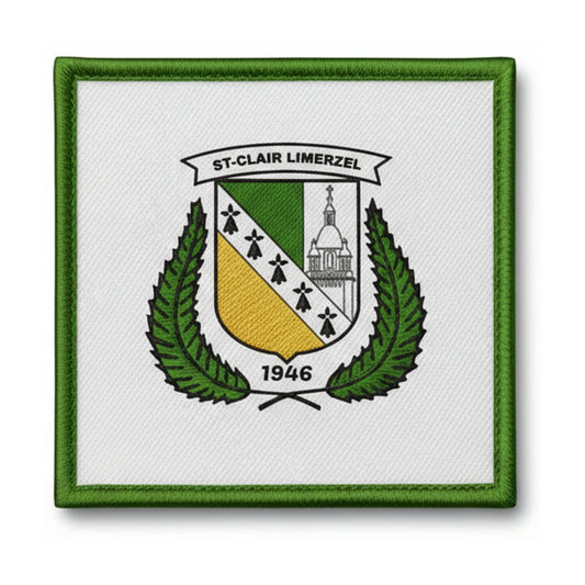 Patch brodé LA ST CLAIR LIMERZEL Football logo