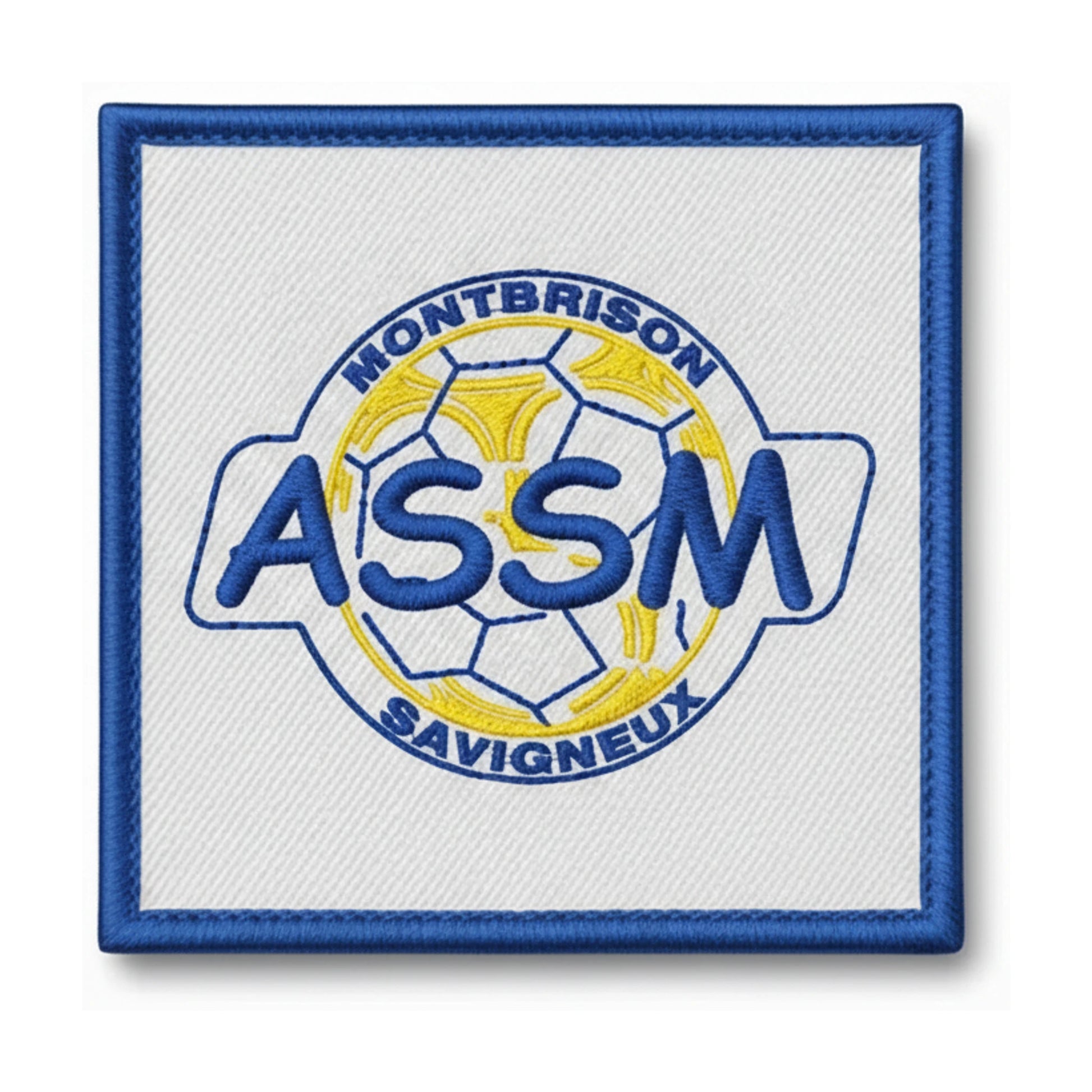 Patch brodé A. S. SAVIGNEUX MONTBRISON Football logo