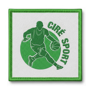 Patch brodé Cire Sports Basketball logo