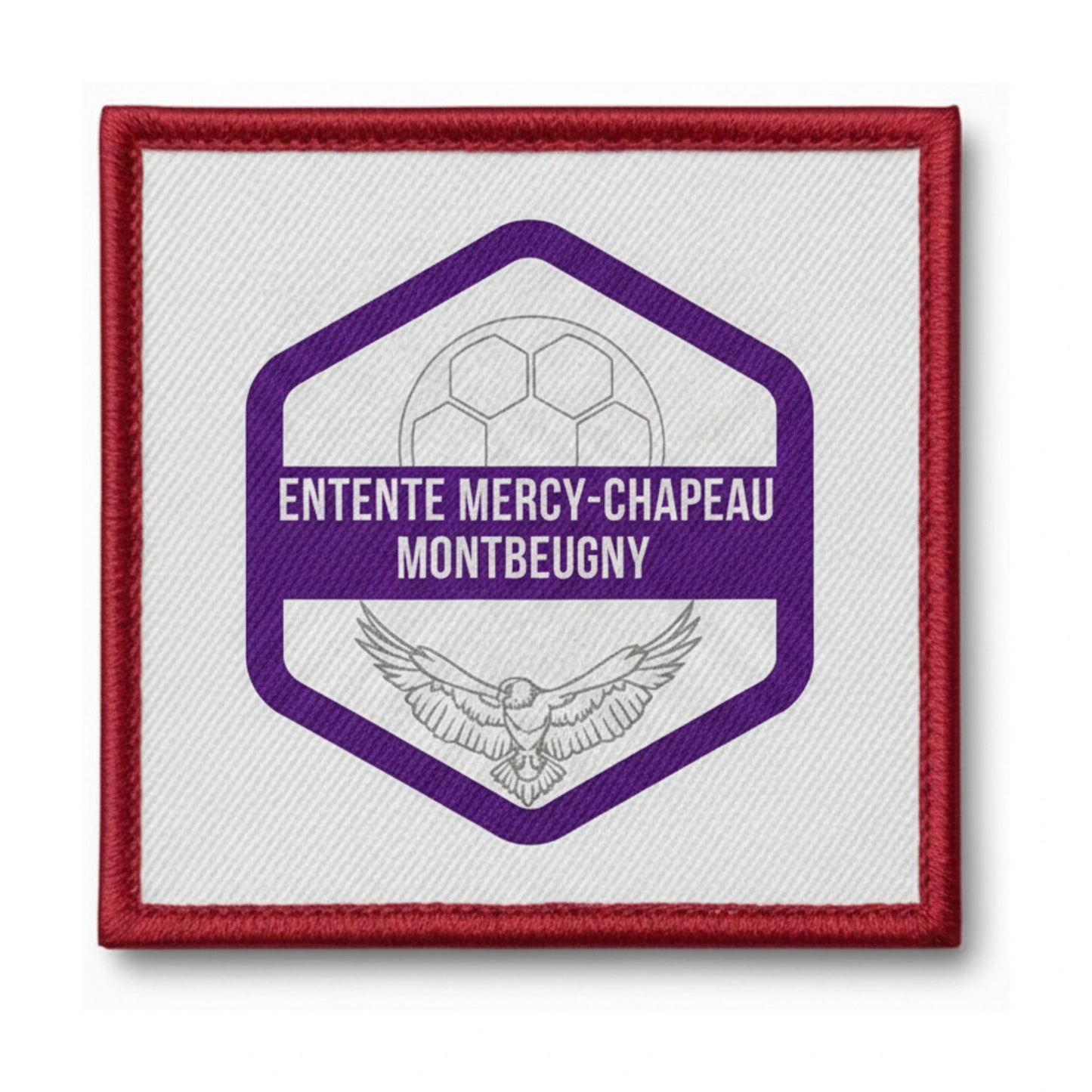 Patch brodé A.S. MERCY-CHAPEAU Football logo
