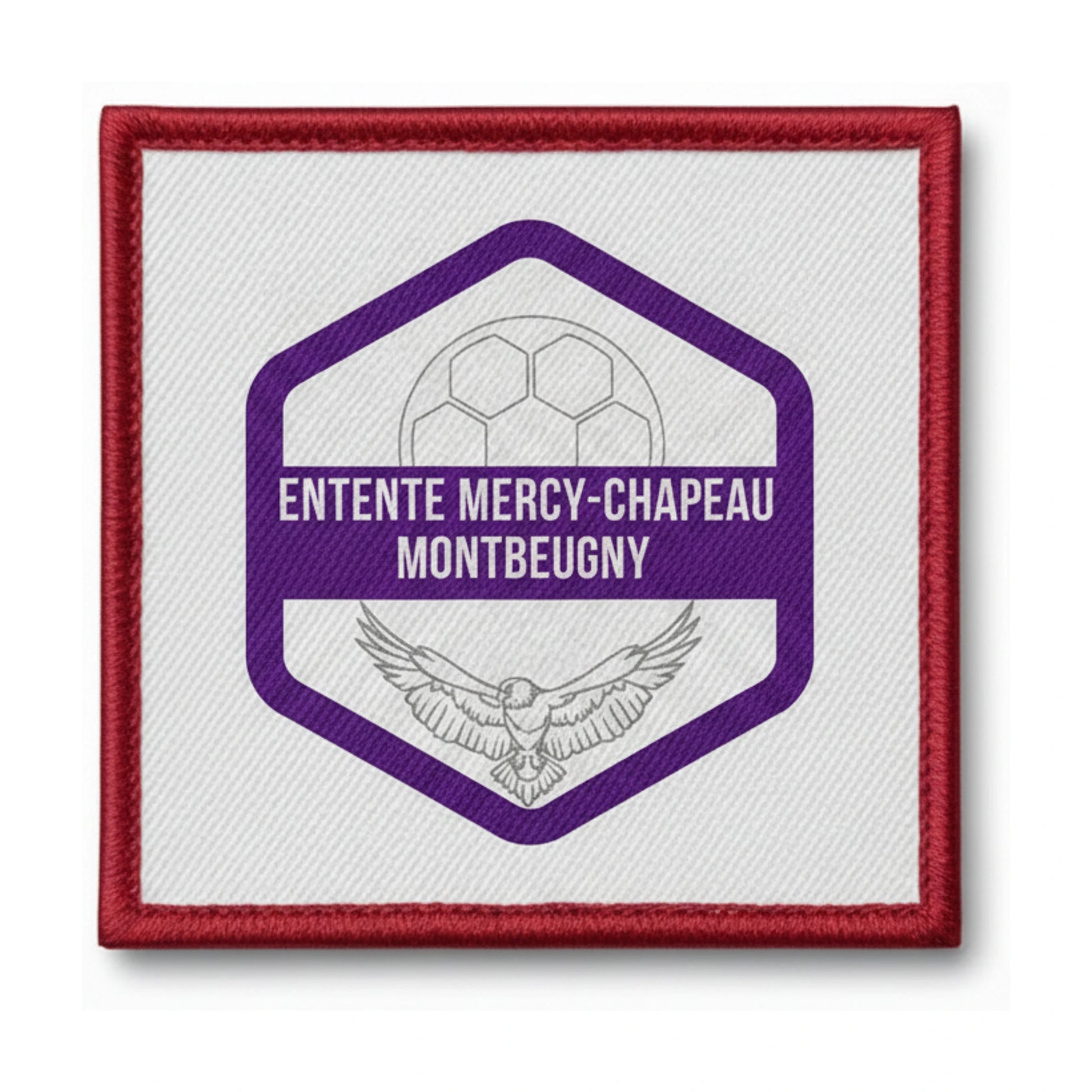 Patch brodé A.S. MERCY-CHAPEAU Football logo