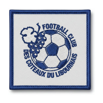 Patch brodé F.C. COTEAUX LIBOURNAIS Football logo