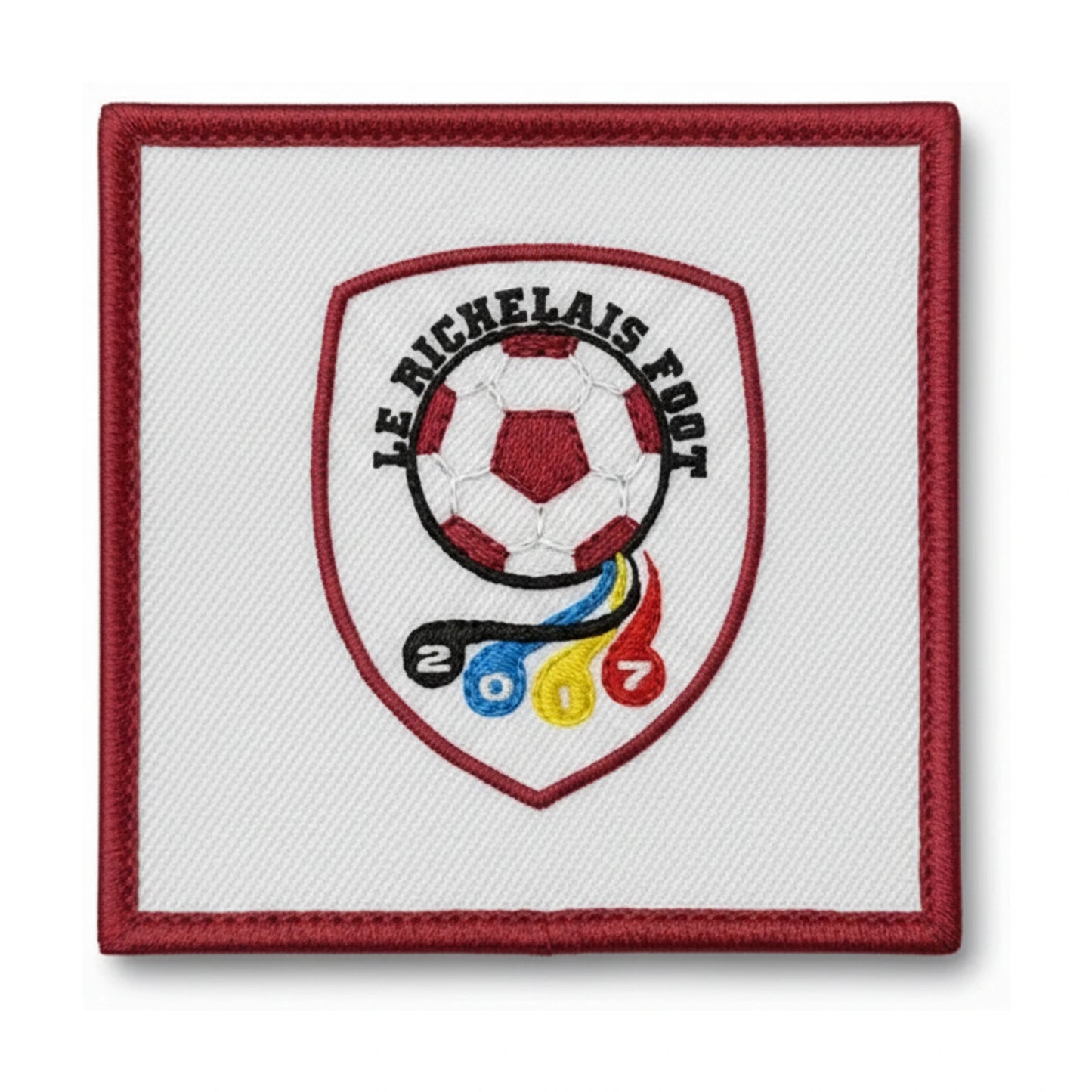 Patch brodé LE RICHELAIS FOOT Football logo