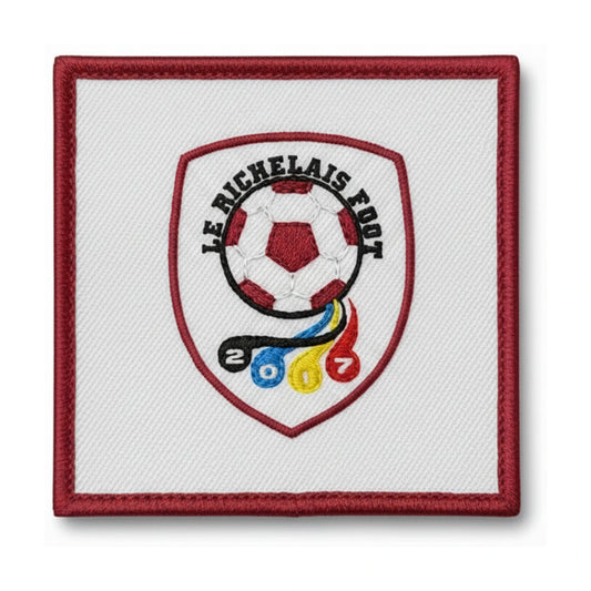 Patch brodé LE RICHELAIS FOOT Football logo