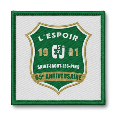 Patch brodé ESP. ST JACUT LES PINS Football logo