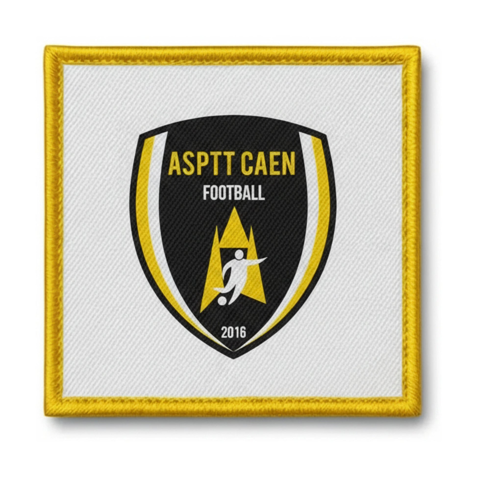 Patch brodé ASPTT CAEN Football logo
