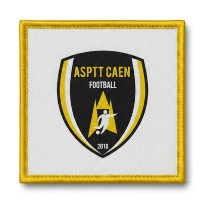 Patch brodé ASPTT CAEN Football logo