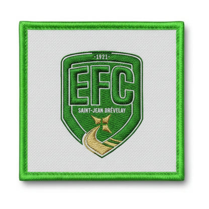 Patch brodé ESPE. F. C. ST JEAN BREVELAY Football logo