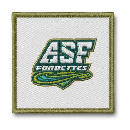 Patch brodé Alerte sur De Fondettes Football logo