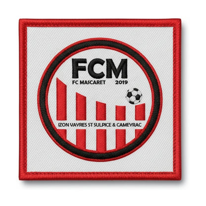 Patch brodé FOOTBALL CLUB MASCARET Football logo