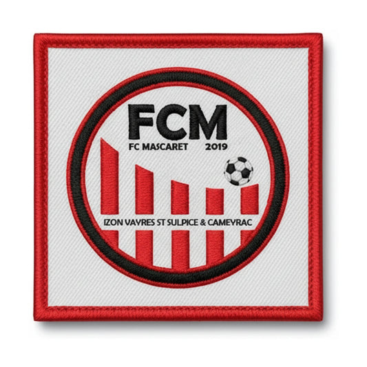Patch brodé FOOTBALL CLUB MASCARET Football logo