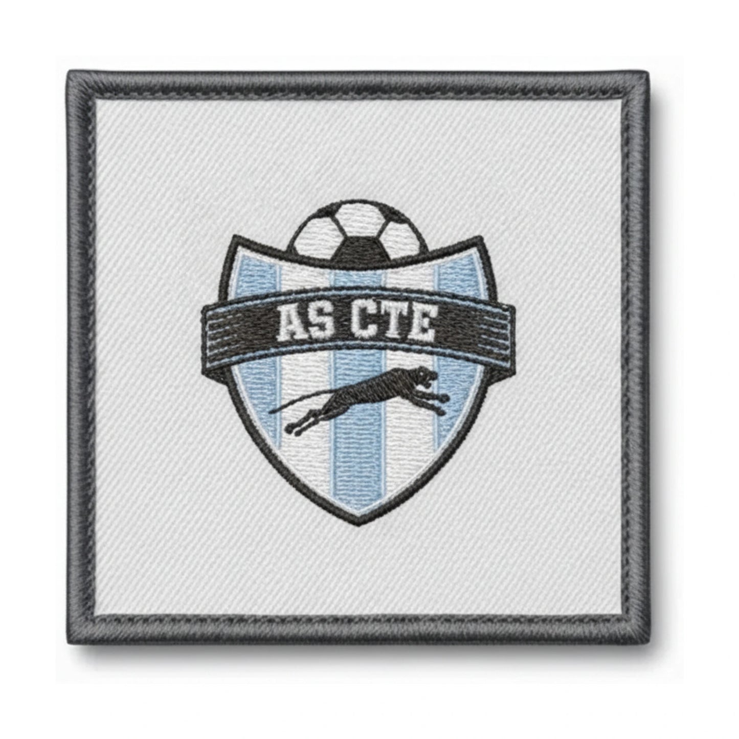 Patch brodé A. S. C.T.E. ORVAULT Football logo