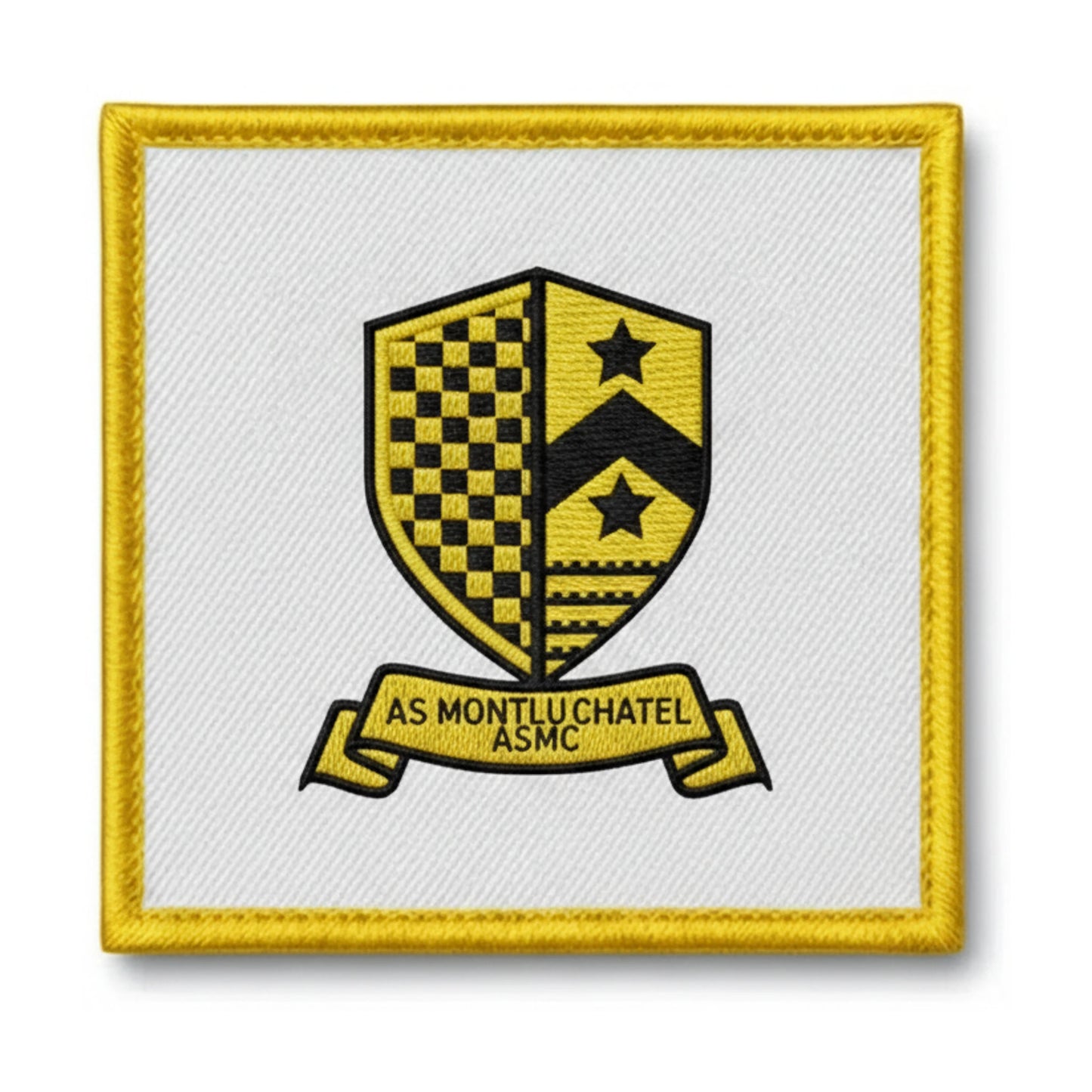 Patch brodé A.S. DE CHATELARD MONTLUCON Football logo