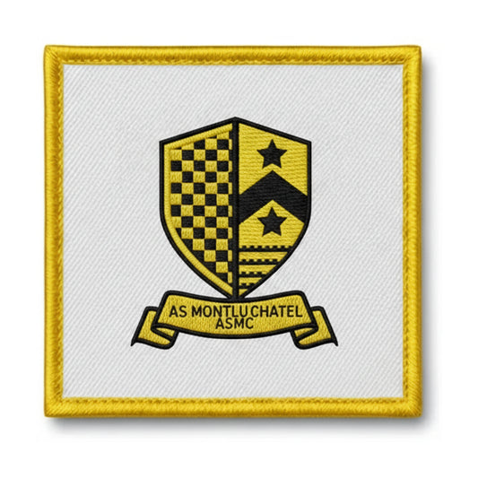 Patch brodé A.S. DE CHATELARD MONTLUCON Football logo