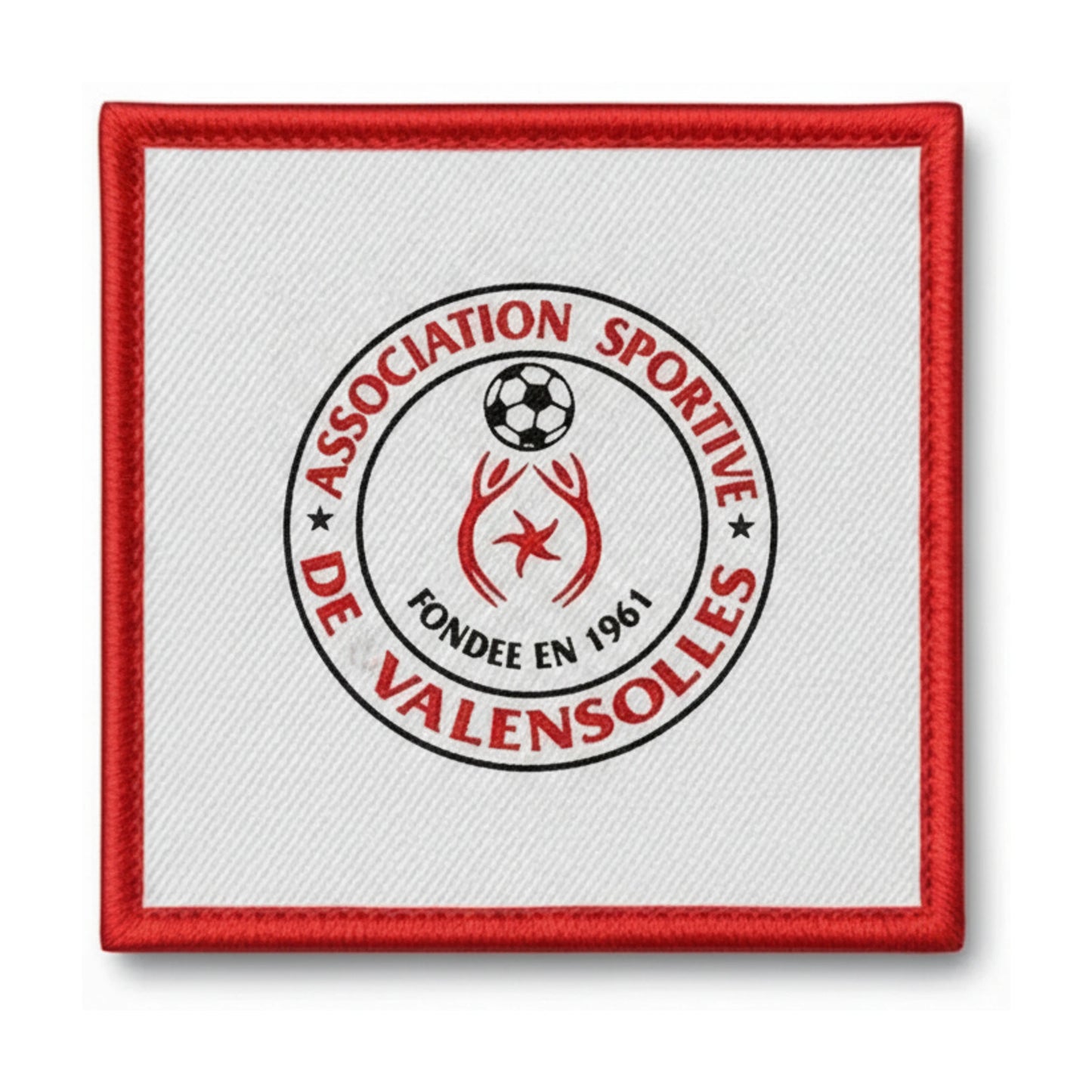 Patch brodé A.S. VALENSOLLES Football logo