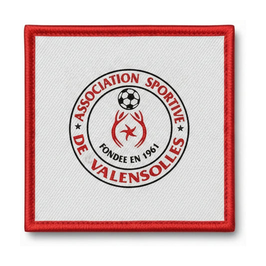 Patch brodé A.S. VALENSOLLES Football logo