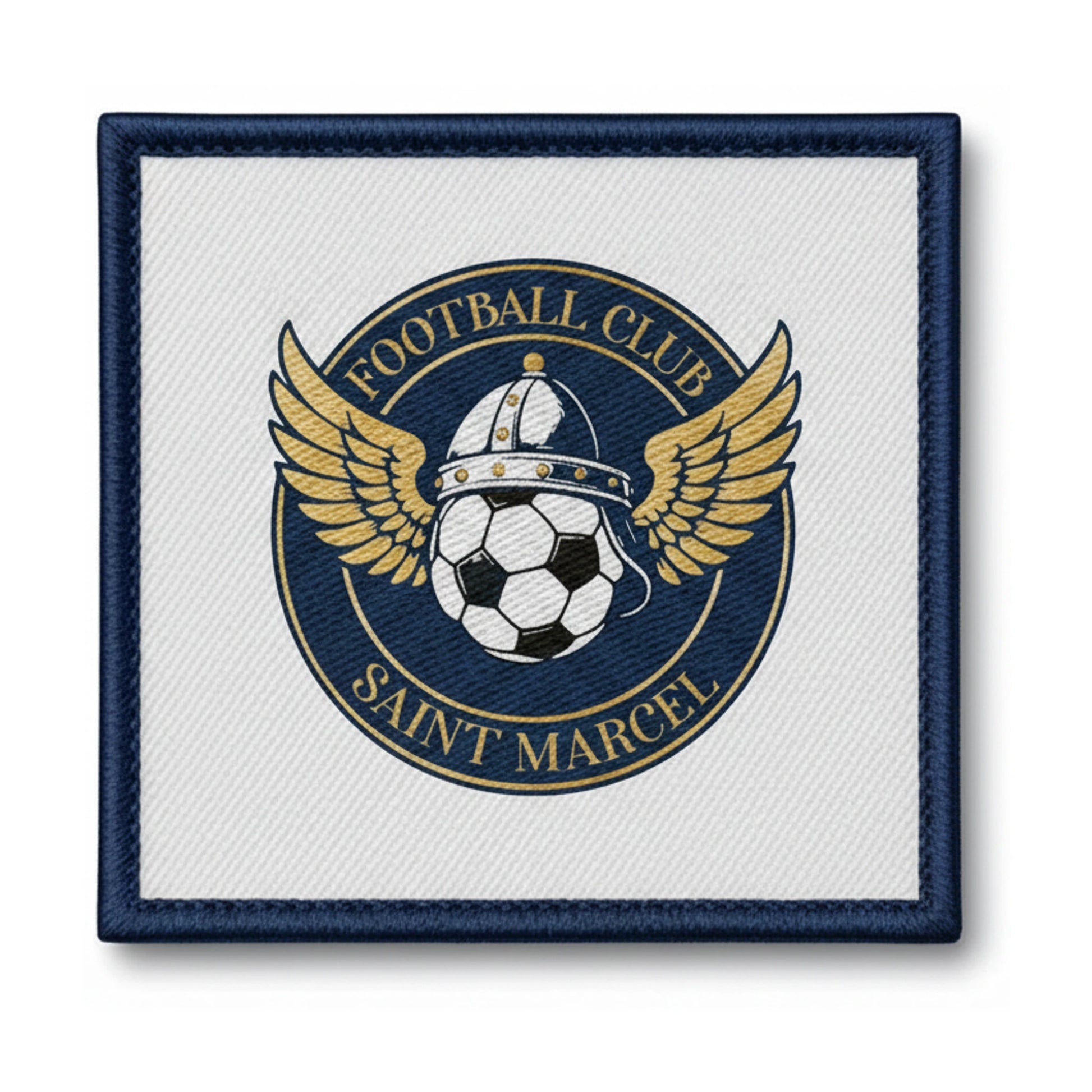 Patch brodé FC SAINT MARCEL Football logo