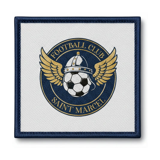 Patch brodé FC SAINT MARCEL Football logo