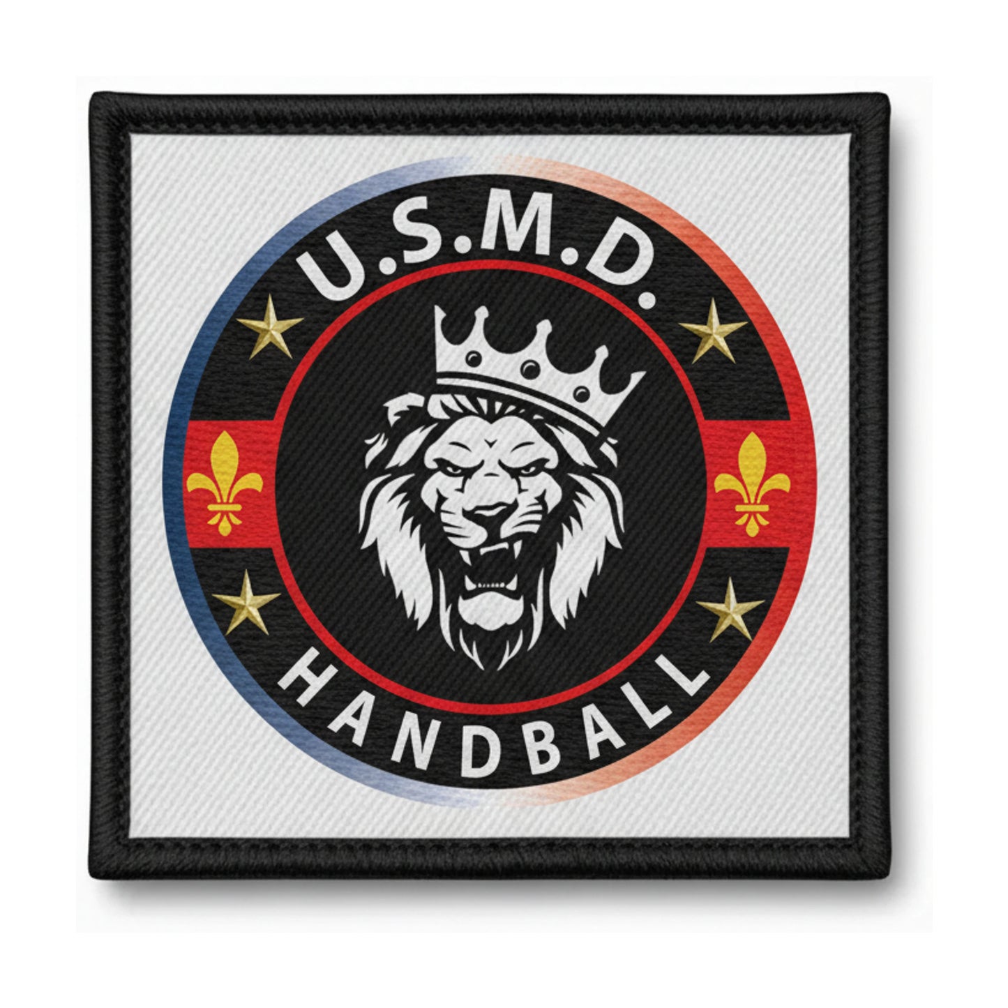 Patch brodé Union Sportive Melun Dammarie Handball logo