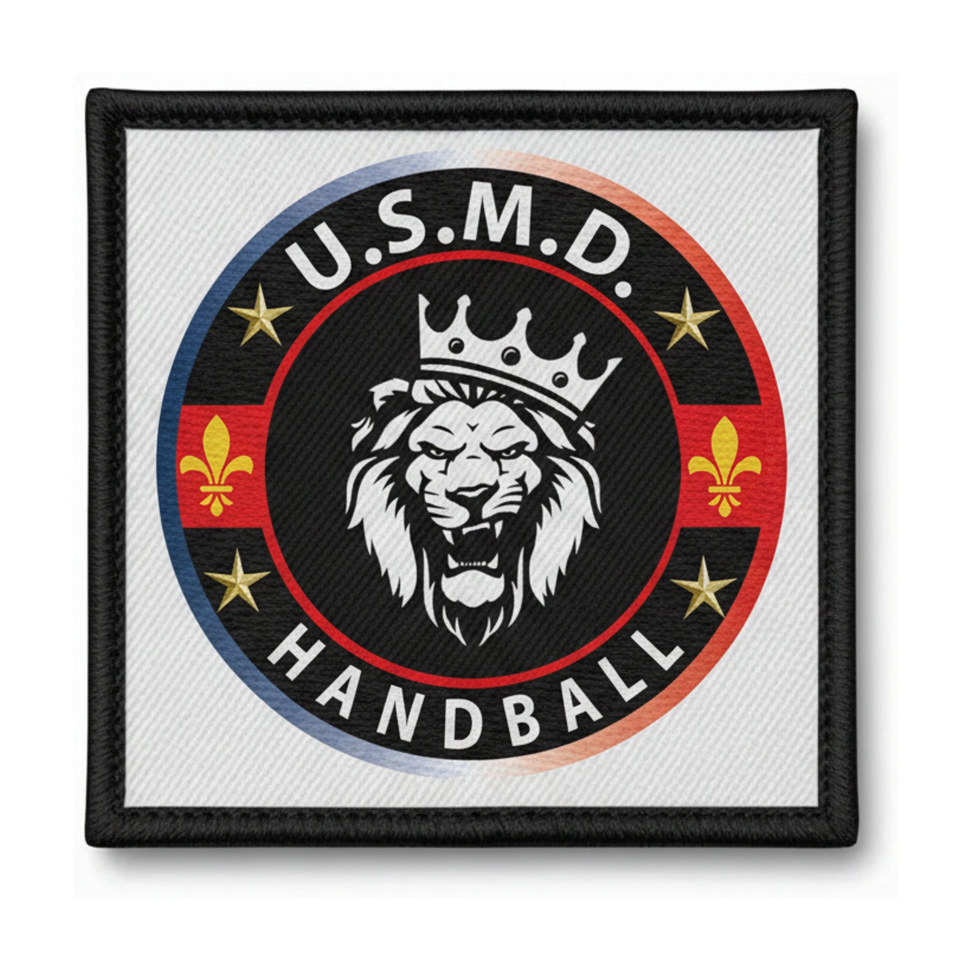 Patch brodé Union Sportive Melun Dammarie Handball logo