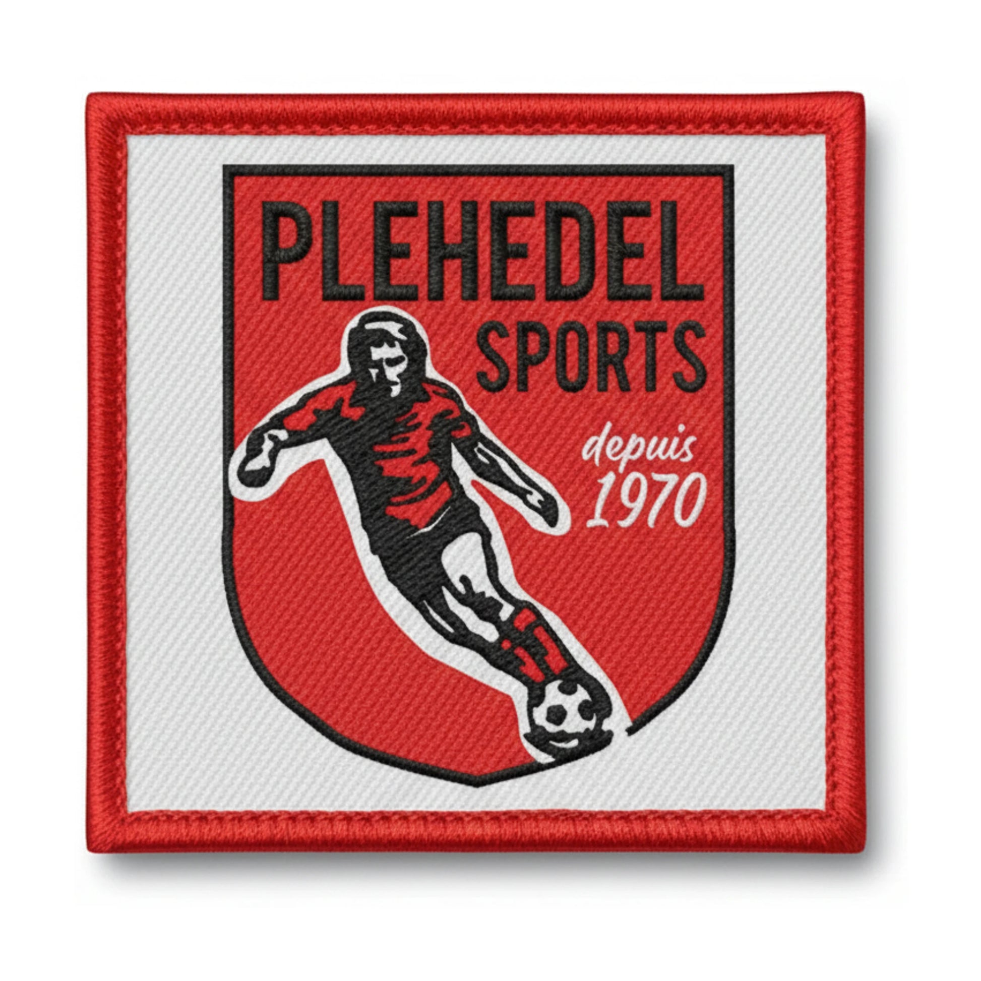 Patch brodé PLÉHEDEL SPORTS Football logo