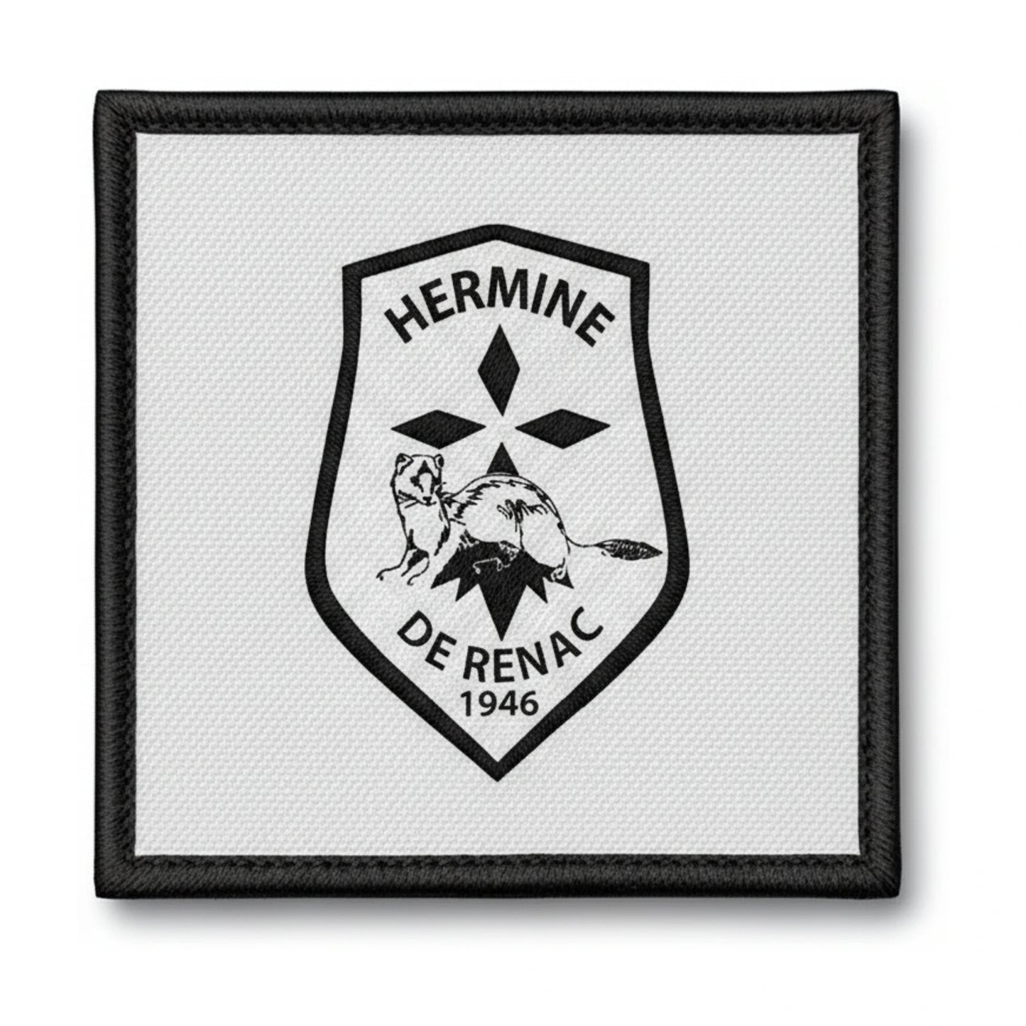 Patch brodé HERMINE DE RENAC Football logo