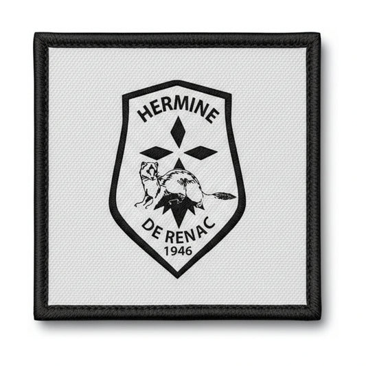 Patch brodé HERMINE DE RENAC Football logo