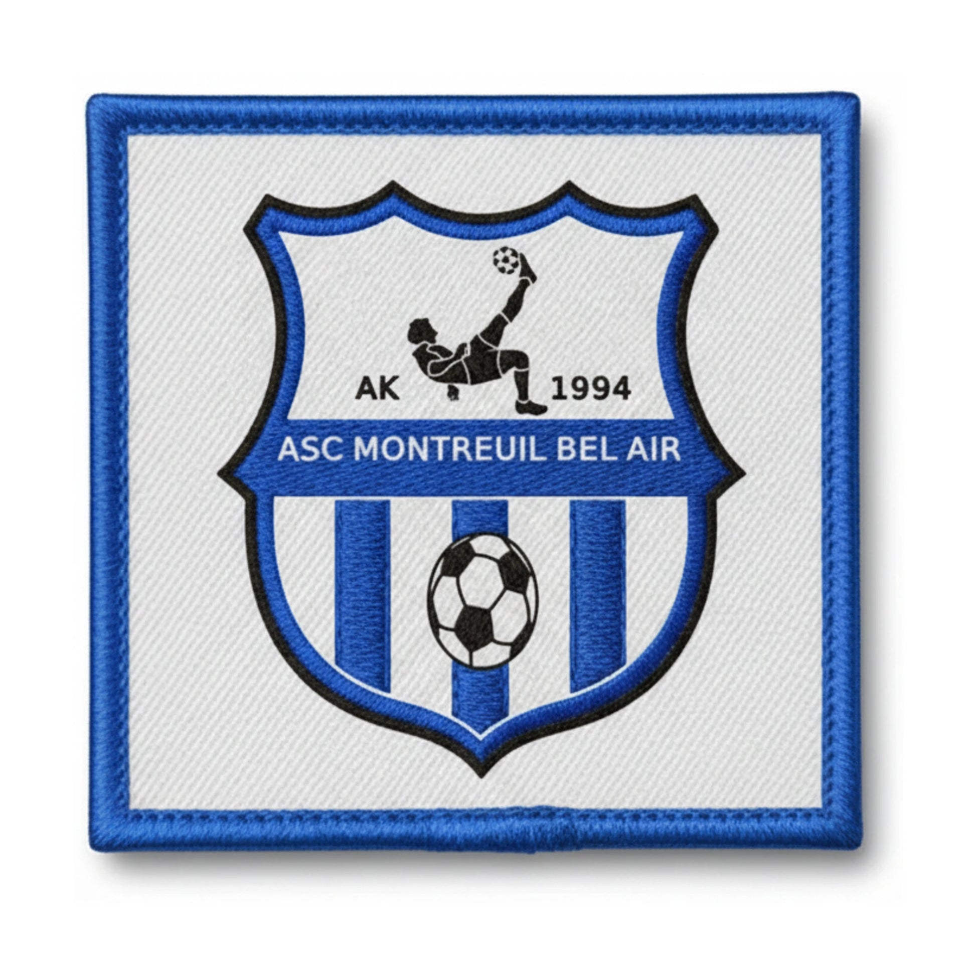 Patch brodé A.S.C. MONTREUIL BEL AIR Football logo