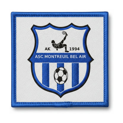 Patch brodé A.S.C. MONTREUIL BEL AIR Football logo