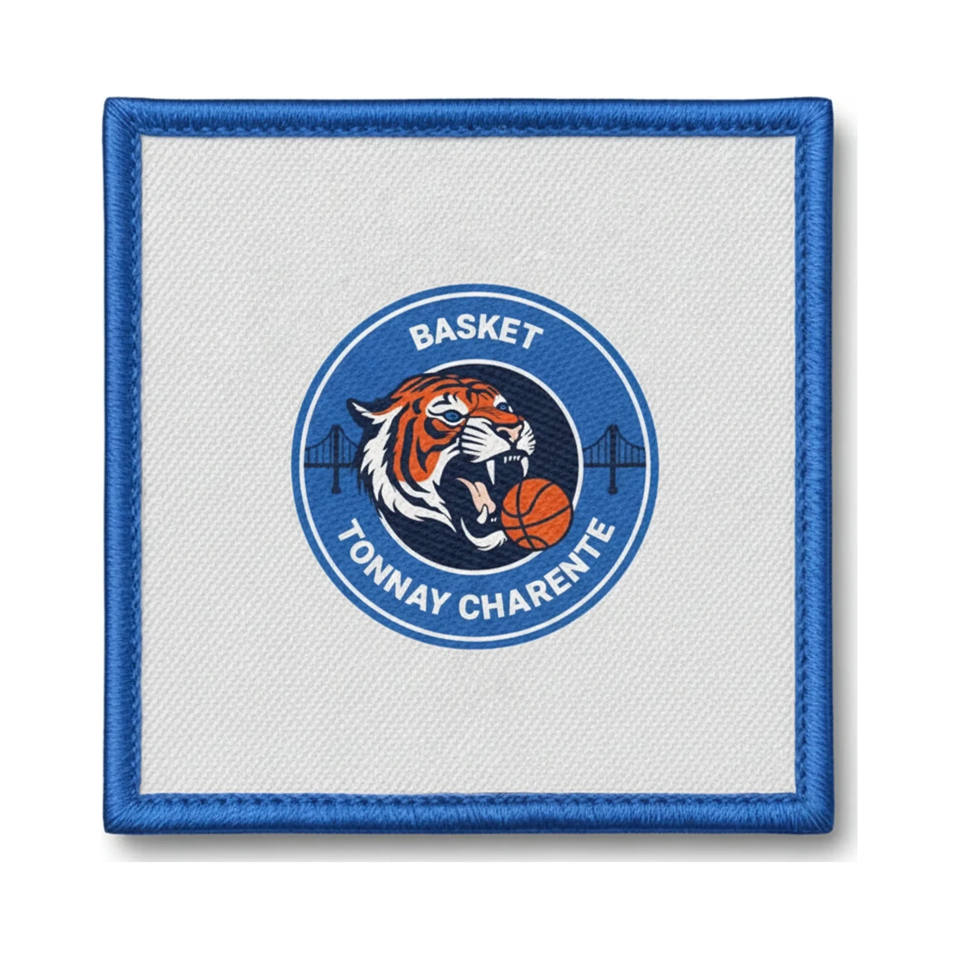 Patch brodé Tonnay Charente Basketball logo