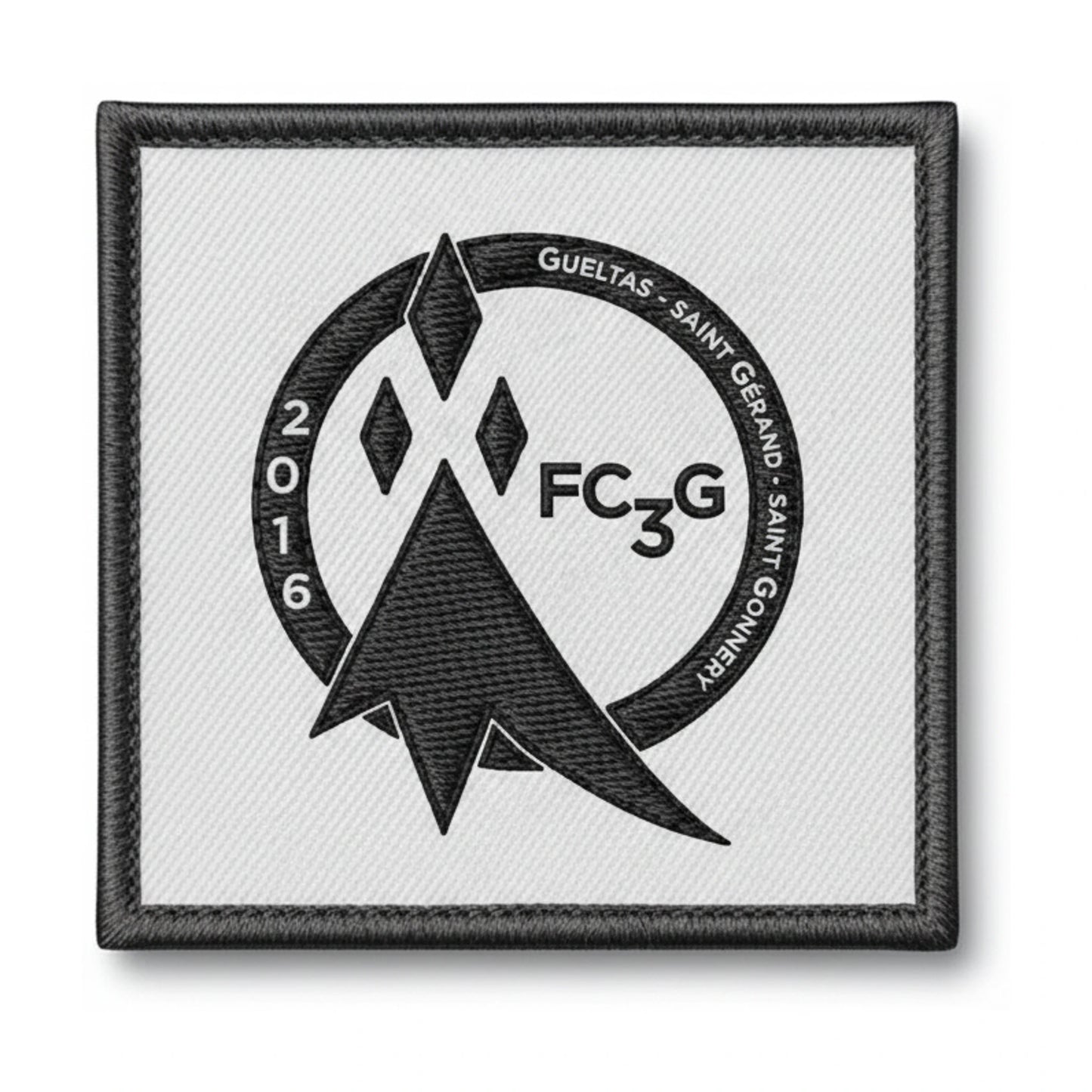 Patch brodé FC Gueltas St Gerand St Gonnery Football logo