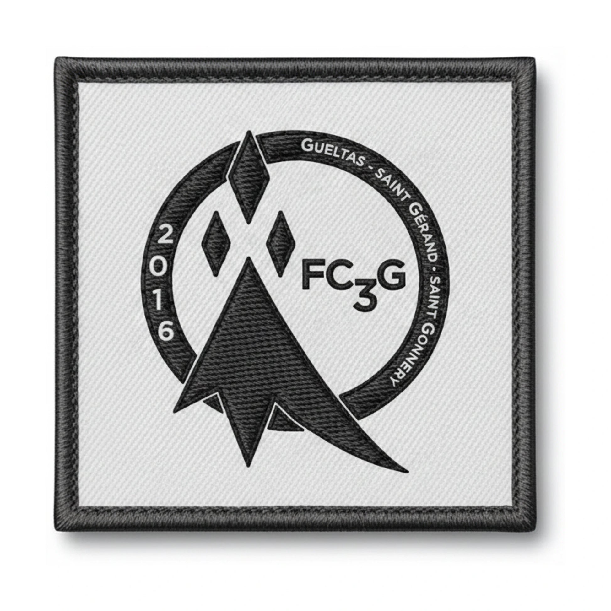 Patch brodé FC Gueltas St Gerand St Gonnery Football logo