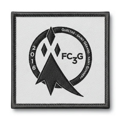 Patch brodé FC Gueltas St Gerand St Gonnery Football logo