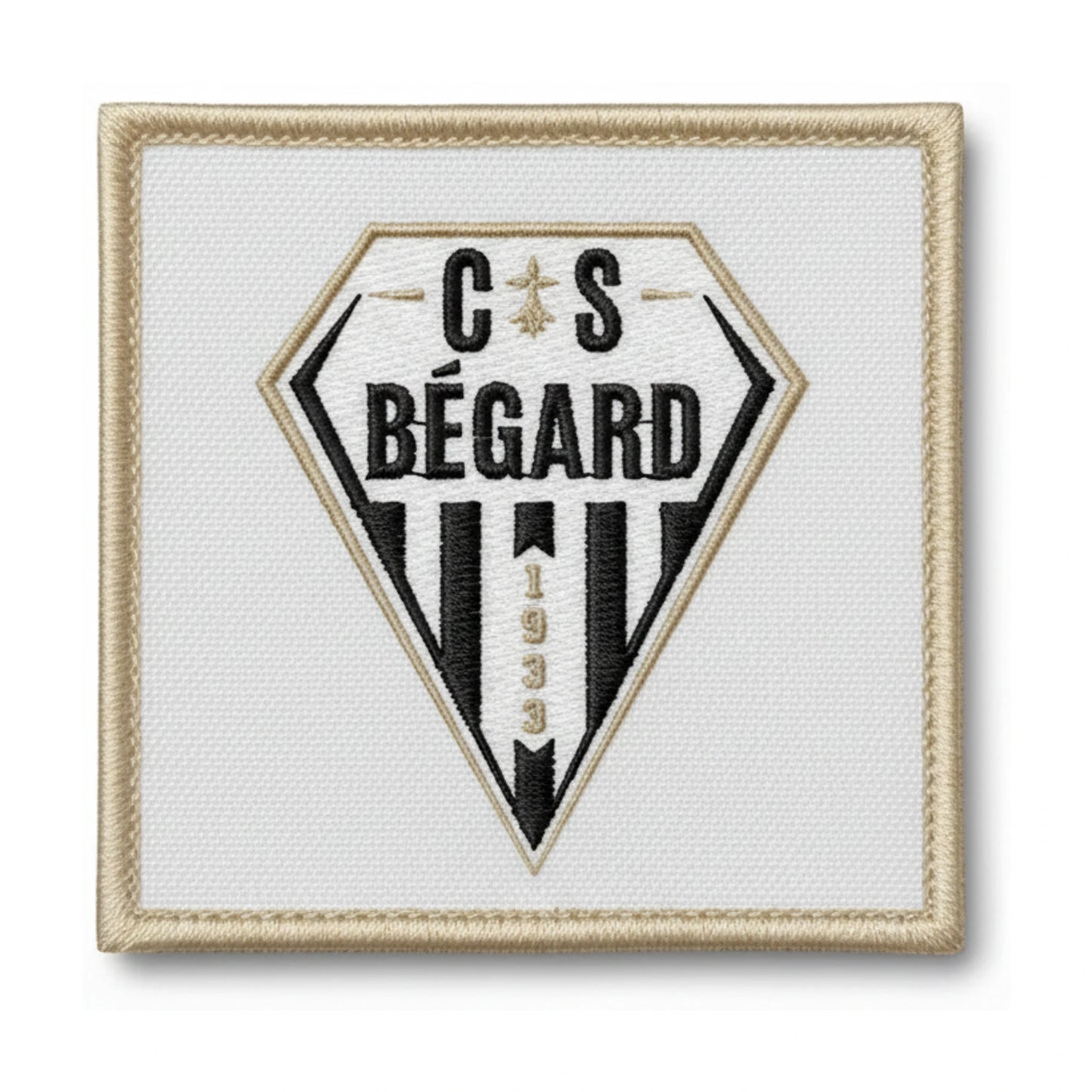 Patch brodé C.S. BEGARROIS Football logo