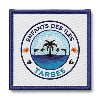 Patch brodé ENFANTS DES ILES DE TARBES Football logo