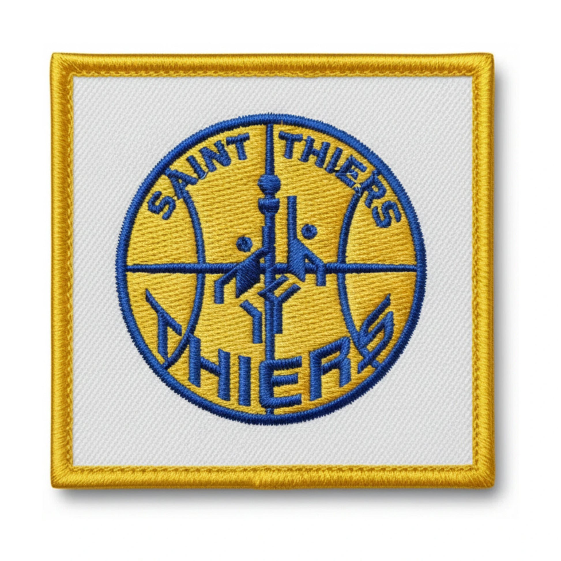 Patch brodé SA Thiers Vaillante Basketball logo
