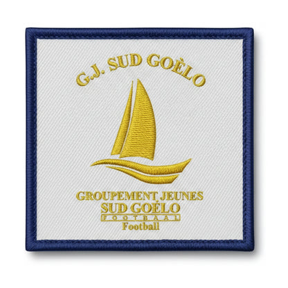 Patch brodé GJ SUD GOELO FOOT PLOURHAN Football logo