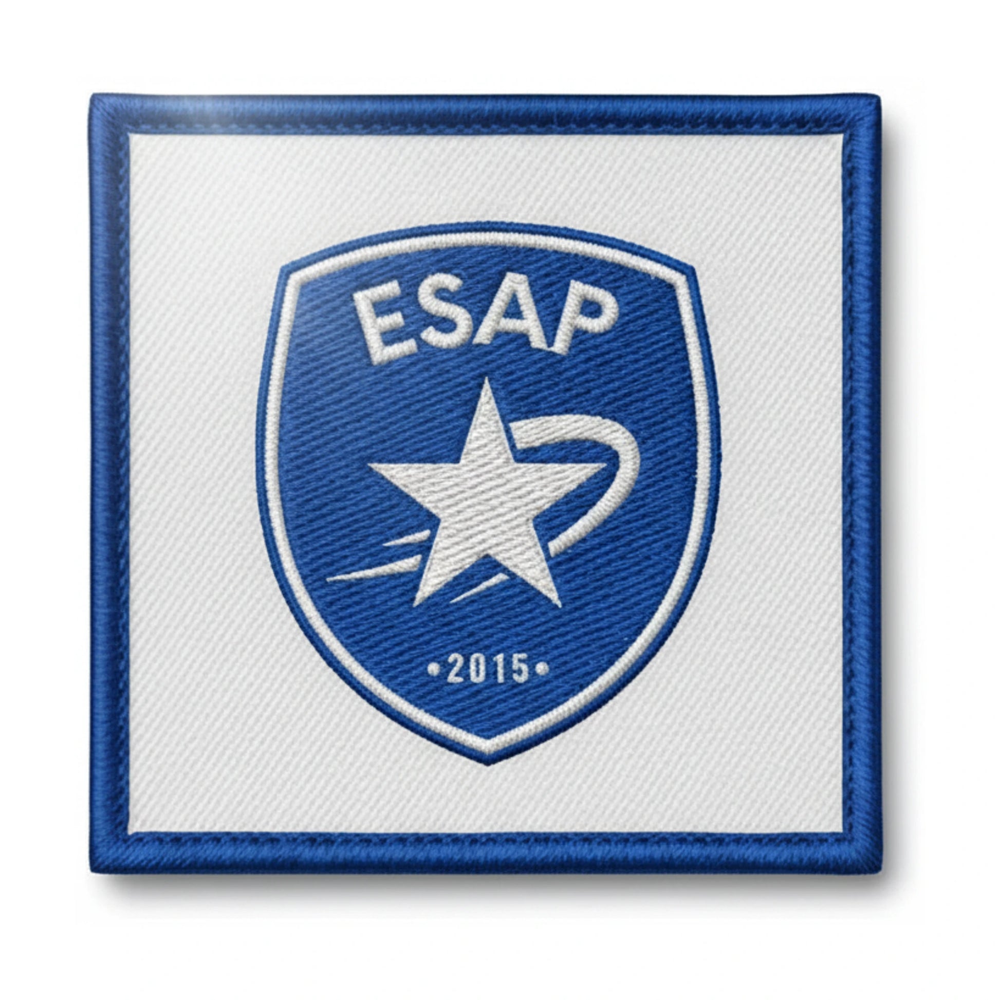 Patch brodé Et Sud Armor Porhoet Football logo