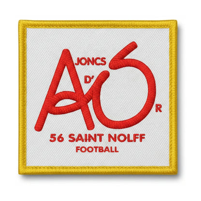 Patch brodé LES AJONCS D OR ST NOLFF Football logo