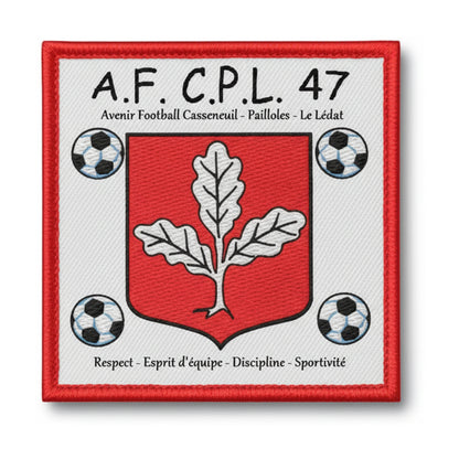 Patch brodé AV.F.CASSENEUIL PAILLOLES LEDAT 47 Football logo