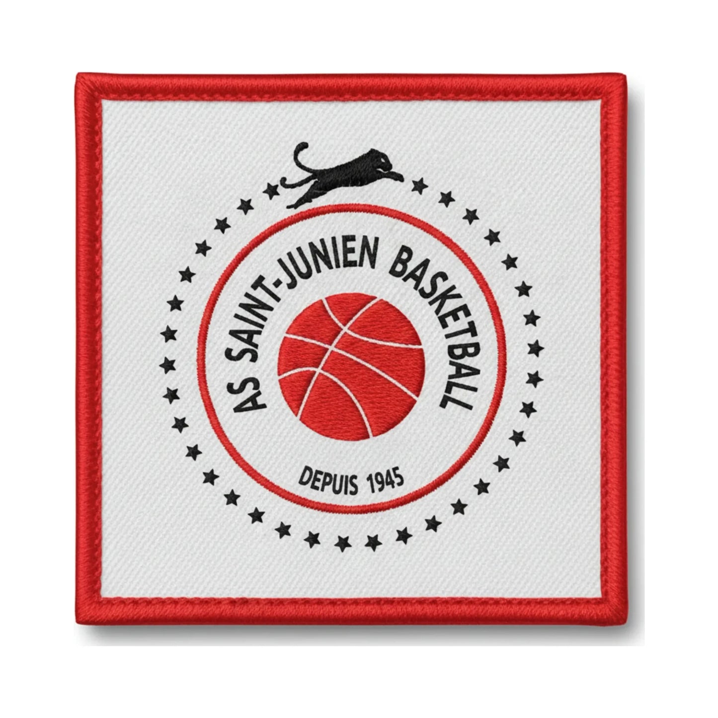 Patch brodé AS Saint Junien Basketball logo