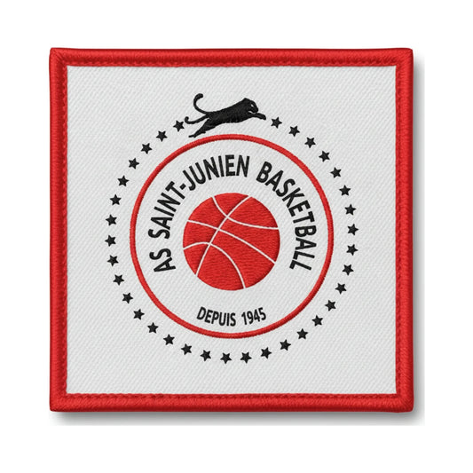 Patch brodé AS Saint Junien Basketball logo