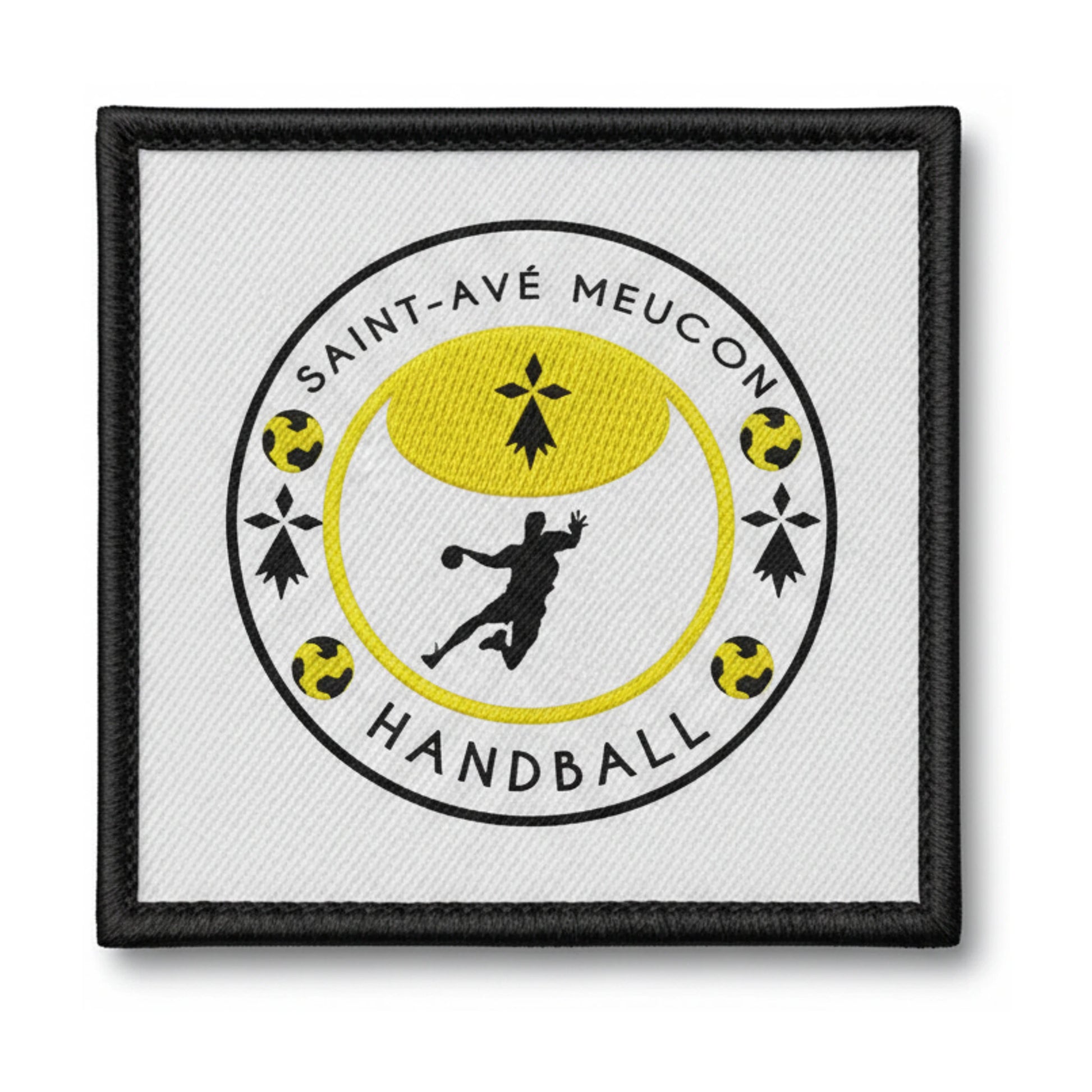 Patch brodé Etoile Sportive Saint Ave Meucon HB Handball logo